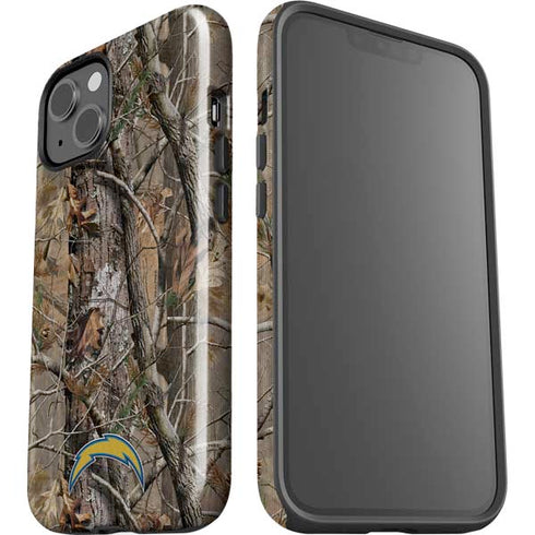 NFL Los Angeles Chargers Realtree AP Camo iPhone 15 Impact Case